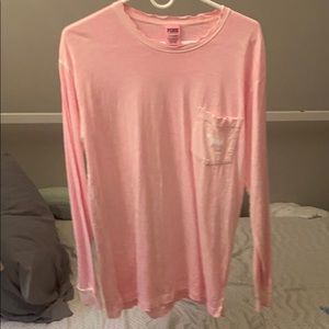 small pink PINK long sleeve